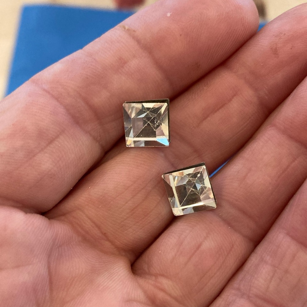 Elegant Silver Stud Earrings